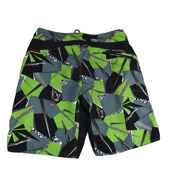 Volcom Other - VOLCOM Y2K Surf Board Shorts Measures Sz 32" Neon Green Black